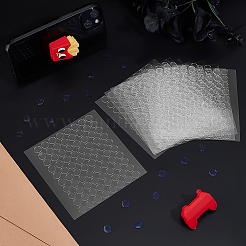 Плоский круглый двусторонний скотч&nbsp;FIND-WH0111-726B