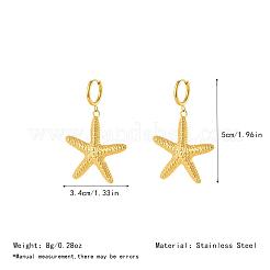 Boucles d'oreilles pendantes créoles en acier inoxydable 304&nbsp;DN9984-4