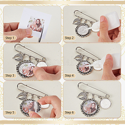 Основа для броши из нержавеющей стали&nbsp;AJEW-WR00006