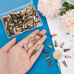 90 шт. 3-цветный конус из апетального сплава&nbsp;FIND-PH0006-56