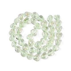 La main de perles de verre de feuille&nbsp;FOIL-N029-09G