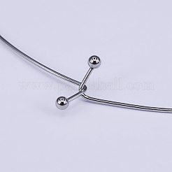 Colliers ras du cou en acier inoxydable 304 résistant au ternissement&nbsp;LS-NJEW-O094-12P