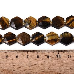 Natürlichen Tigerauge Perlen Stränge&nbsp;G-N368-01A-09