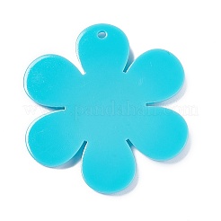 Undurchsichtigen Acryl große Anhänger&nbsp;OACR-P012-B01