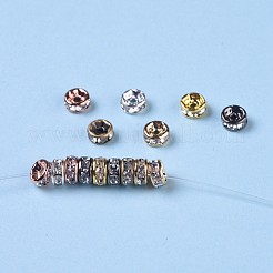 Латунные бусины разделители для поставки стразов&nbsp;RB-X0013-09-NF