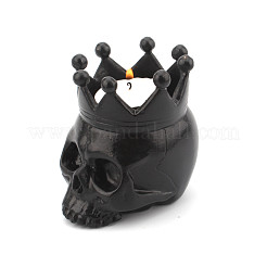 Kerzenhalter aus Harz mit Halloween-Thema&nbsp;CAND-PW0003-030EB