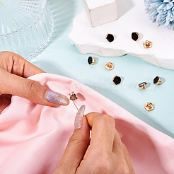 10 шт. пуговицы из сплава с эмалированной ножкой и двумя отверстиями&nbsp;BUTT-TA0001-37