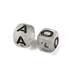 Светящиеся прозрачные акриловые бусины&nbsp;MACR-L011-02B