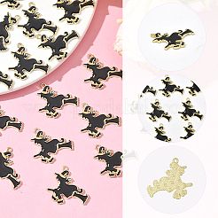 Подвески из эмали из сплава на Хэллоуин&nbsp;FIND-SC0018-12