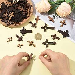 60 stücke 6 arten religion holz anhänger&nbsp;WOOD-FS0002-51