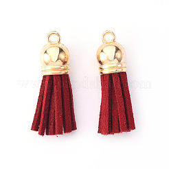 Искусственные замши кисточкой подвесные украшения&nbsp;X-FIND-R095-021LG