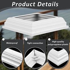 15 шт. ПВХ-крышка для ног ограждения&nbsp;FIND-WA0001-03