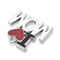 Подвески из эмали и сплава&nbsp;ENAM-N067-04P