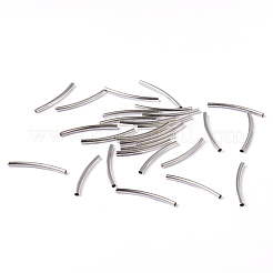 Латунные трубки изогнутой бисера&nbsp;X-EC297-S