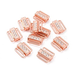 Bikini-Clips aus Zinklegierung mit Strass&nbsp;FIND-WH0032-07RG
