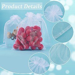 30 шт. большие мешочки из органзы&nbsp;OP-SP0001-03B-01