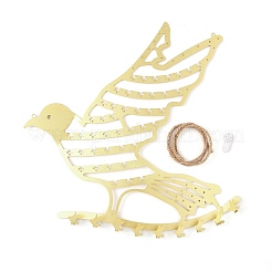 Железная настенная стойка для ювелирных изделий в виде птицы&nbsp;ODIS-Q042-06G