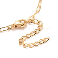 Ожерелье гордости цвета радуги&nbsp;NJEW-H160-01G