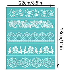 Selbstklebende Siebdruckschablone&nbsp;DIY-WH0338-130