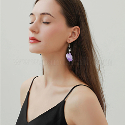 20 шт. Подвески из натурального аметиста&nbsp;G-FI0001-33