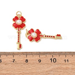 Латунь эмаль подвески&nbsp;KK-C143-56G-01