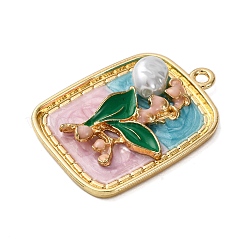 Подвески из эмали и сплава ENAM-B028-17KCG