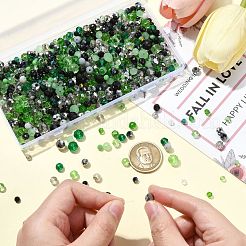 1000шт стеклянные бусины&nbsp;GLAA-CJC0001-24A