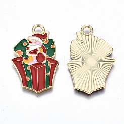 Pendentifs en alliage d'émail écologiques&nbsp;X-ENAM-Q437-062-NR