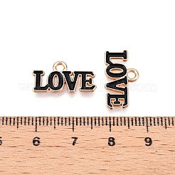 Подвески из сплава с эмалью на тему дня святого валентина ENAM-T020-50D-01