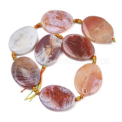 Природные пожары треск агат бисер нитей&nbsp;G-P605-L03-01D