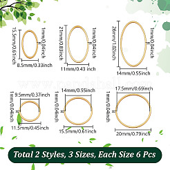 36 шт. 6 соединительных кольца из нержавеющей стали 304&nbsp;STAS-UN0041-37