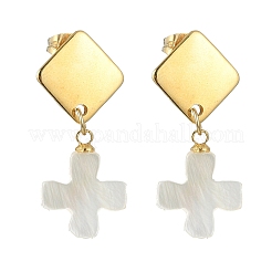 Boucles d'oreilles pendantes en acier inoxydable 304&nbsp;EJEW-JE07161