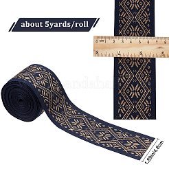 Rubans de polyester de broderie de style ethnique&nbsp;OCOR-GF0002-24B