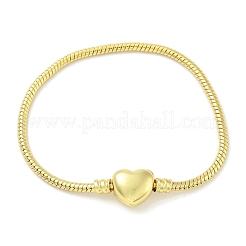Латунь микро проложить кубического циркония браслеты ссылку&nbsp;LS-BJEW-S158-17G