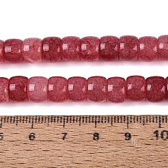 Colliers de perles de verre teintées à effet ombré&nbsp;GLAA-Q106-05B-A09