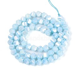 Brins de perles de verre électrolytiques anti-ternissement&nbsp;GLAA-T025-6mm-14C