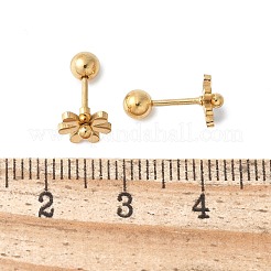 Ohrstecker aus 304 Edelstahl&nbsp;X-EJEW-E603-01A-G