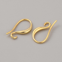 Ganci di orecchini in ottone&nbsp;KK-WH0011-45G