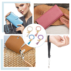 4шт ccb пластиковый и акриловый подвесной декор&nbsp;HJEW-GO00098