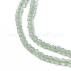 Nuevas cuentas de jade naturales hebras&nbsp;G-F596-02-3mm