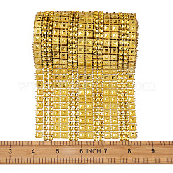 16 ряд пластиковая алмазная сетка обернуть рулон горный хрусталь хрустальная лента торт свадебные украшения&nbsp;DIY-TA0008-45