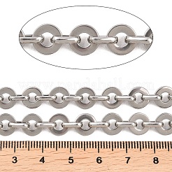 Плоские круглые цепи из нержавеющей стали 201&nbsp;CHS-F024-08P