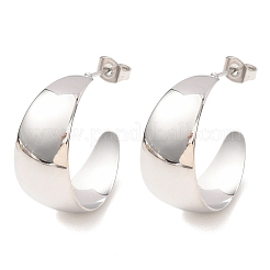 Boucles d'oreilles à tige en acier inoxydable 304&nbsp;EJEW-D366-01P