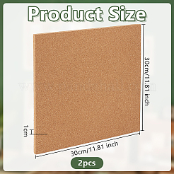 Квадратная пробковая изоляция&nbsp;DIY-WH0504-750A-02