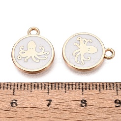 Pendentifs d'émail en alliage&nbsp;ENAM-Q002-05G-01