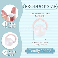 10 accessoire pour cheveux en plastique pour fille&nbsp;OHAR-TAC0011-001C