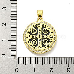 Cremagliera placcatura micro ottone spianare pendenti zirconi&nbsp;KK-B091-22G-07