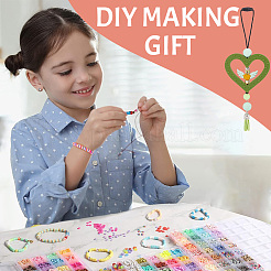 Набор для самостоятельного изготовления подвески из пищевого силикона с бусинами&nbsp;DIY-GO0001-96