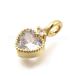 Латунь прокладывает кубические циркониевые прелести&nbsp;LS-KK-Q097-03D-G