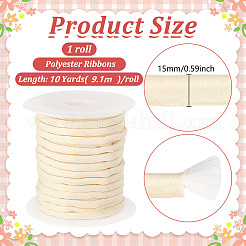 1 rouleau de rubans en polyester&nbsp;SRIB-BC0001-50B